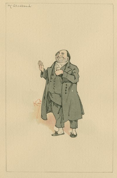Mr. Chadband, c.1920s de Joseph Clayton Clarke